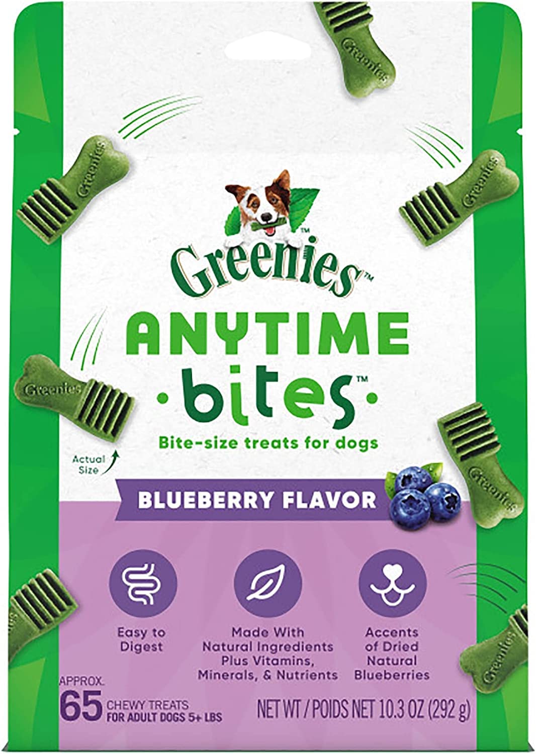 Greenies Anytime Bites Dog Treats, Original Flavor, 24 oz. Bag