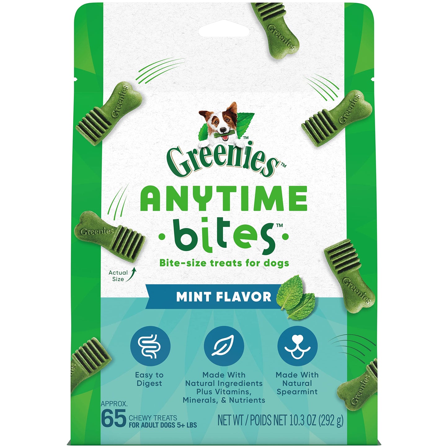 Greenies Anytime Bites Dog Treats, Original Flavor, 24 oz. Bag