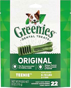 Greenies Original Teenie Dental Care Dog Treats, Sweet Potato & Original, 54 oz