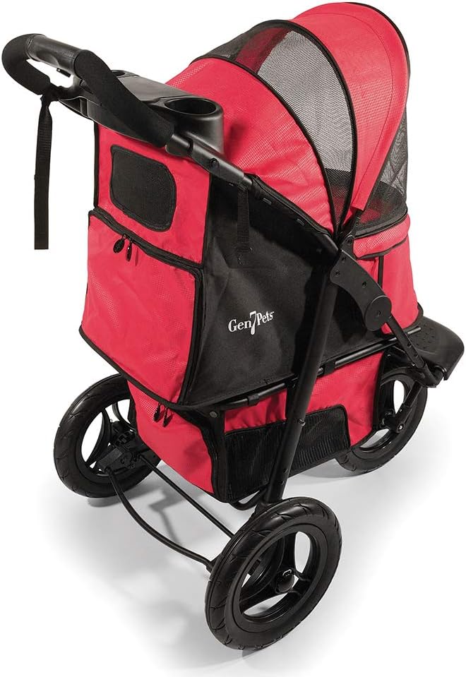 Gen7Pets Jogger Pet Stroller, Red