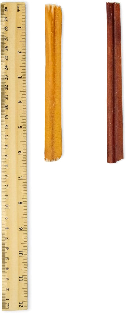 Best Pet Supplies GigaBite 6 Inch Regular Bully Sticks (10 Pack) - All Natural, Free Range Beef Pizzle Dog Treat