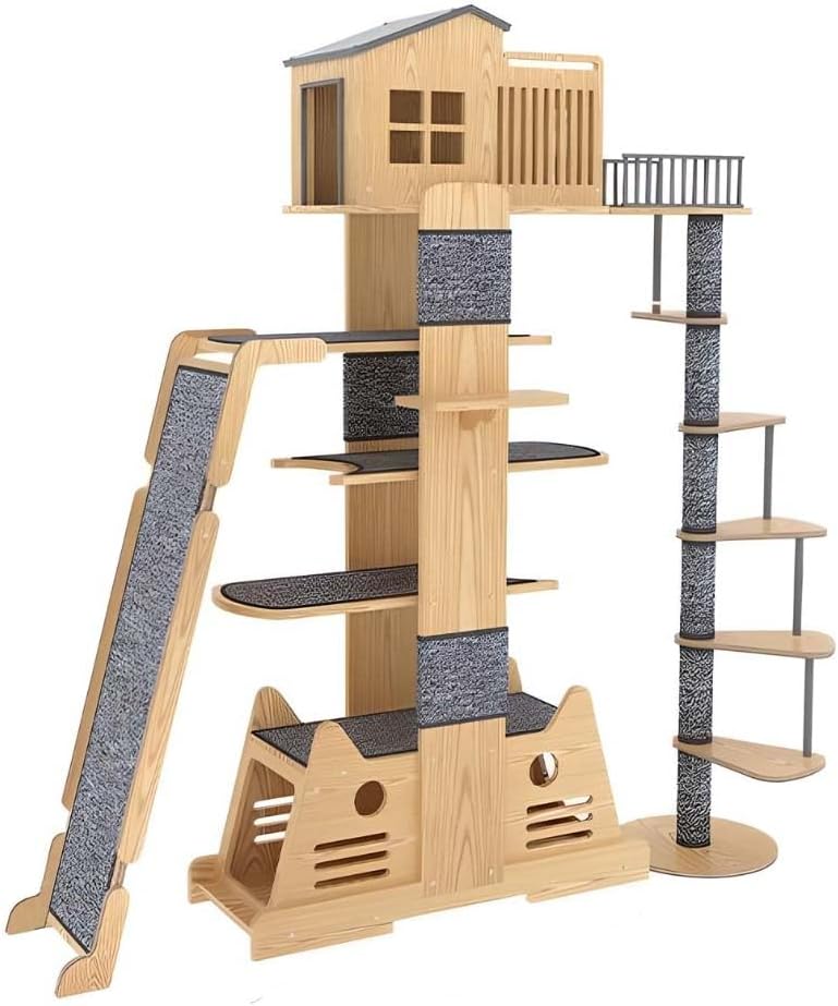 Cat Tree Tower House for Large Cats Style A