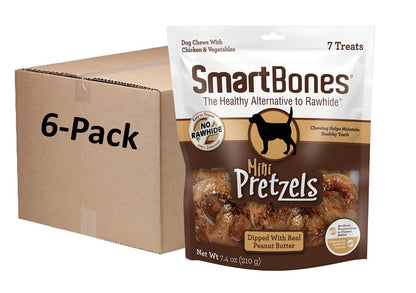 SmartBones No Artificial Colors or Preservatives Pretzel-Style Chews, Treat Your Dog to a Fun Shapped Rawhide-Free Chew