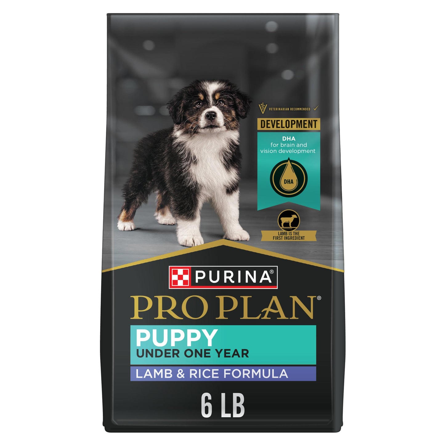 Purina Pro Plan High Protein Puppy Food DHA Lamb & Rice Formula - 6 lb. Bag