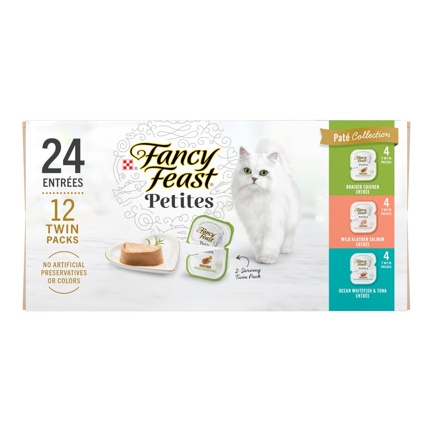 Purina Fancy Feast Lickable Wet Cat Food Broth Topper, Classic With Chicken and Vegetables - (Pack of 16) 1.4 oz. Pouches