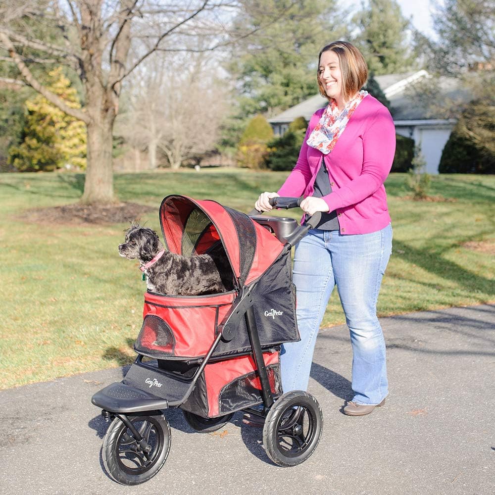 Gen7Pets Jogger Pet Stroller, Red