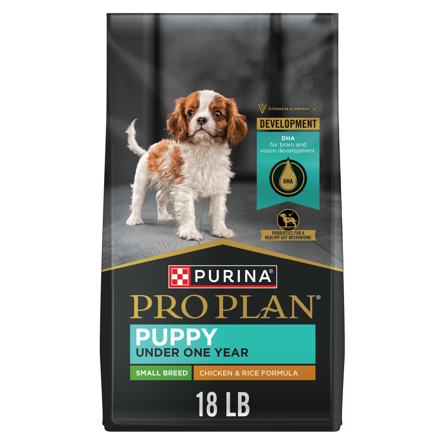 Purina Pro Plan High Protein Small Breed Puppy Food DHA Chicken & Rice Formula - 6 lb. Bag