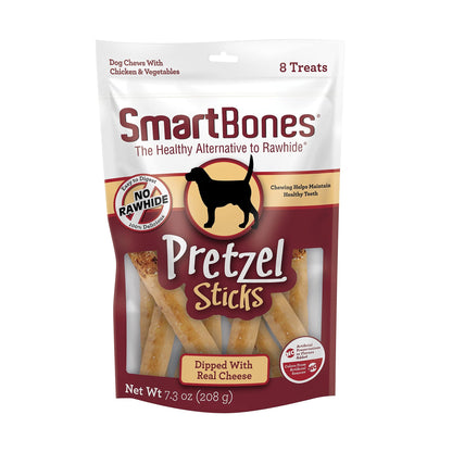 SmartBones No Artificial Colors or Preservatives Pretzel-Style Chews, Treat Your Dog to a Fun Shapped Rawhide-Free Chew