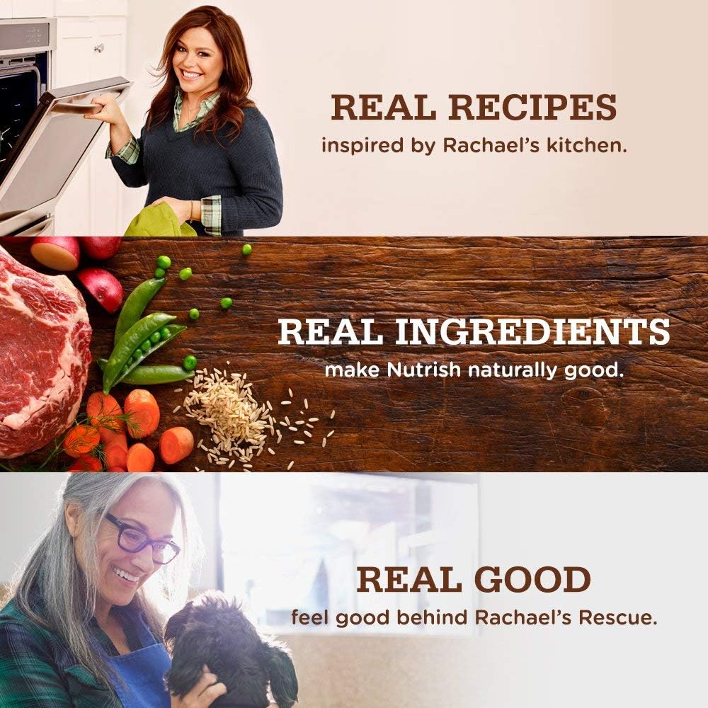 Rachael Ray Nutrish Burger Bites Beef Recipe With Bison Dog Treats, 12 oz. Pouch