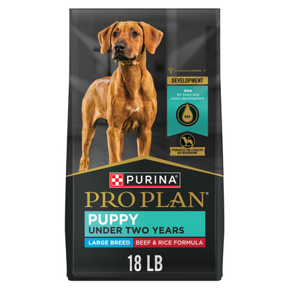 Purina Pro Plan Large Breed Dry Puppy Food, Chicken and Rice Formula - 47 lb. Bag