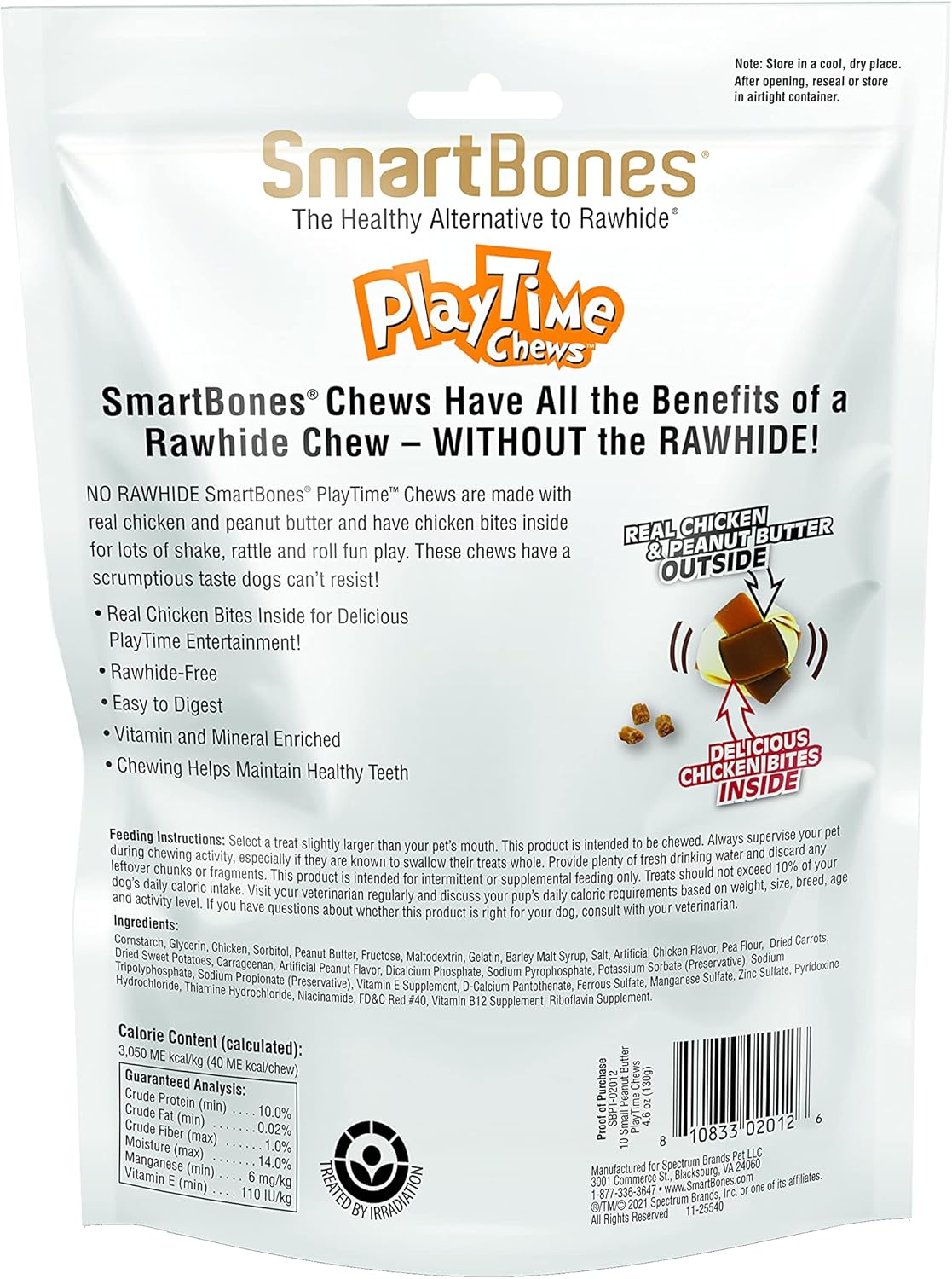 SmartBones DoubleTime Rolls and Playtime Chews, Treat Your Dog to a Rawahide-Free Chew Made with Real Meat and Vegetables