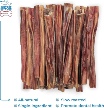 GigaBite 6 Inch Odor-Free All Natural Bully Sticks by Best Pet Supplies - (1.5 Pound)