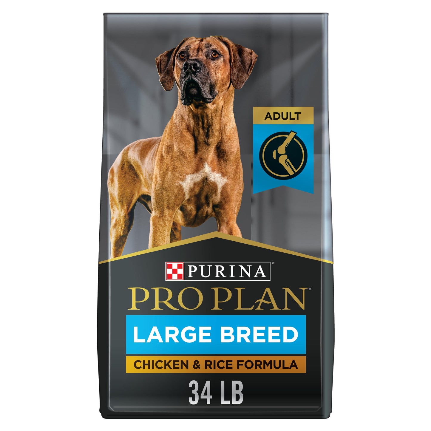 Purina Pro Plan High Protein, Digestive Health Large Breed Dog Food Dry, Chicken and Rice Formula - 47 lb. Bag