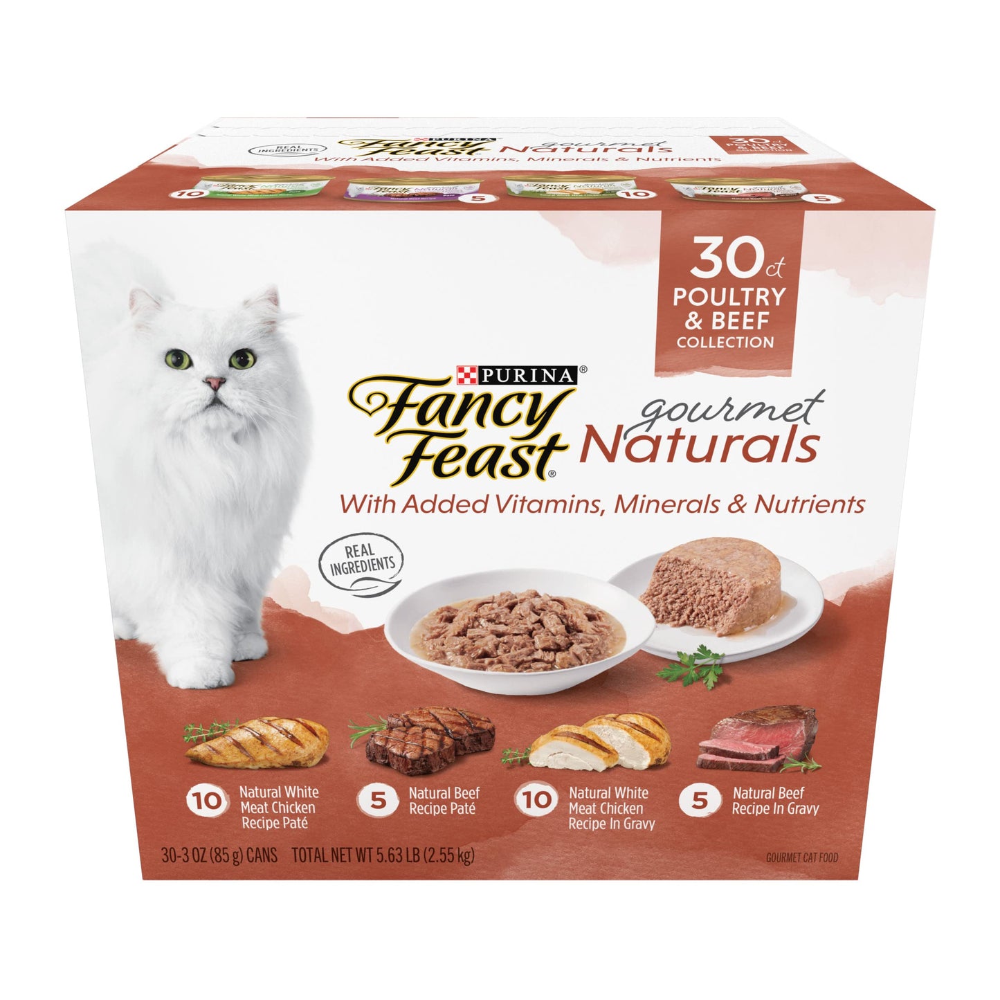 Purina Fancy Feast Lickable Wet Cat Food Broth Topper, Classic With Chicken and Vegetables - (Pack of 16) 1.4 oz. Pouches