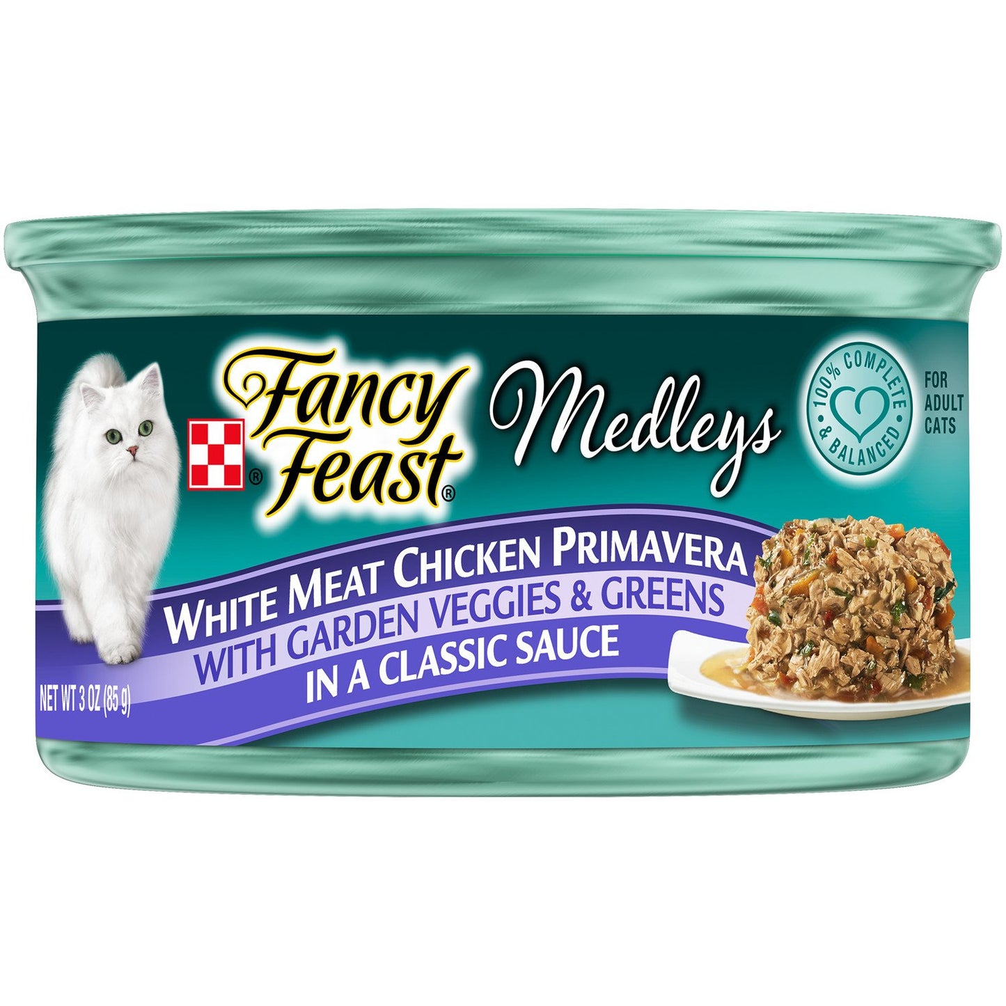 Purina Fancy Feast Lickable Wet Cat Food Broth Topper, Classic With Chicken and Vegetables - (Pack of 16) 1.4 oz. Pouches