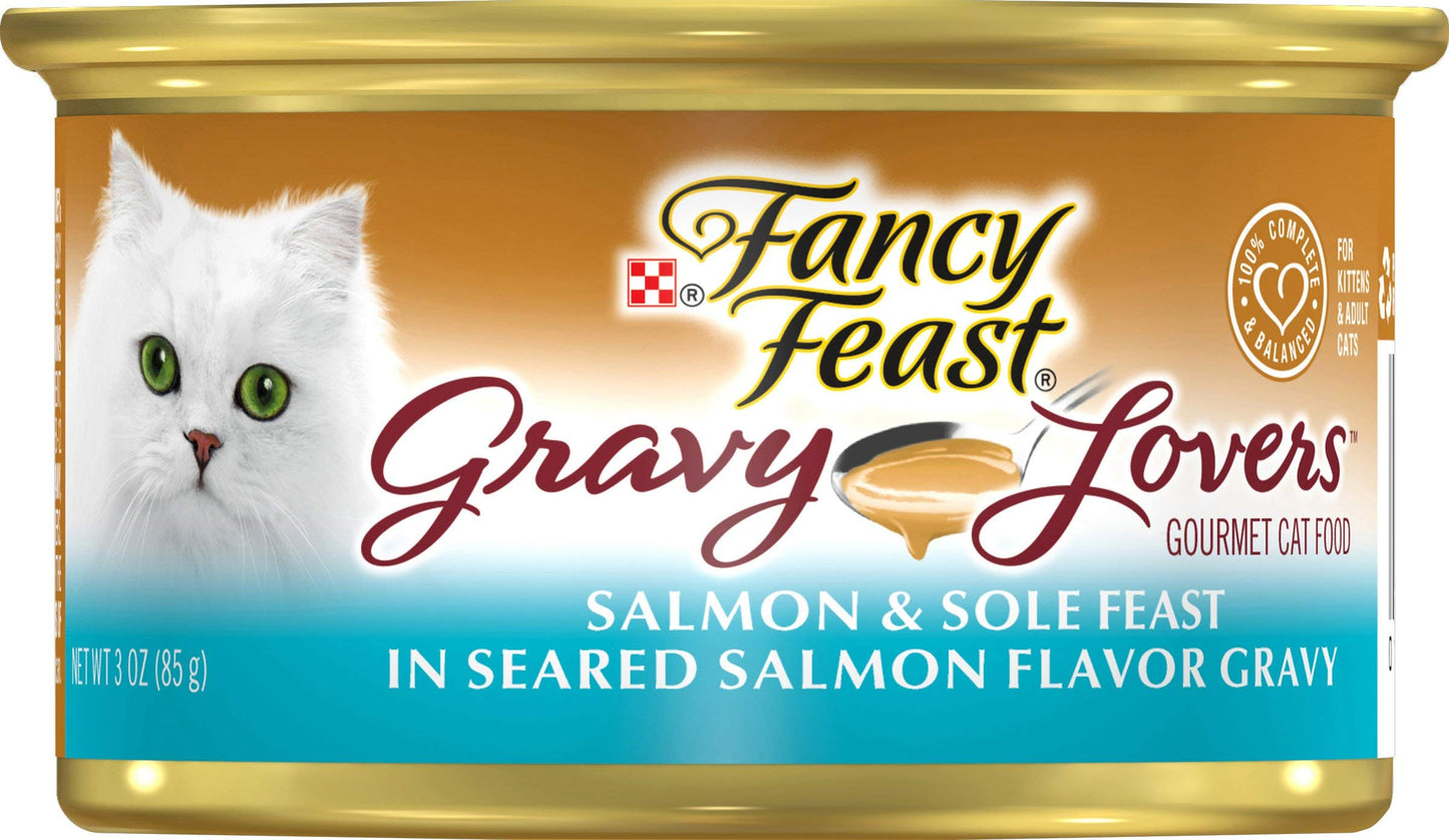 Purina Fancy Feast Lickable Wet Cat Food Broth Topper, Classic With Chicken and Vegetables - (Pack of 16) 1.4 oz. Pouches