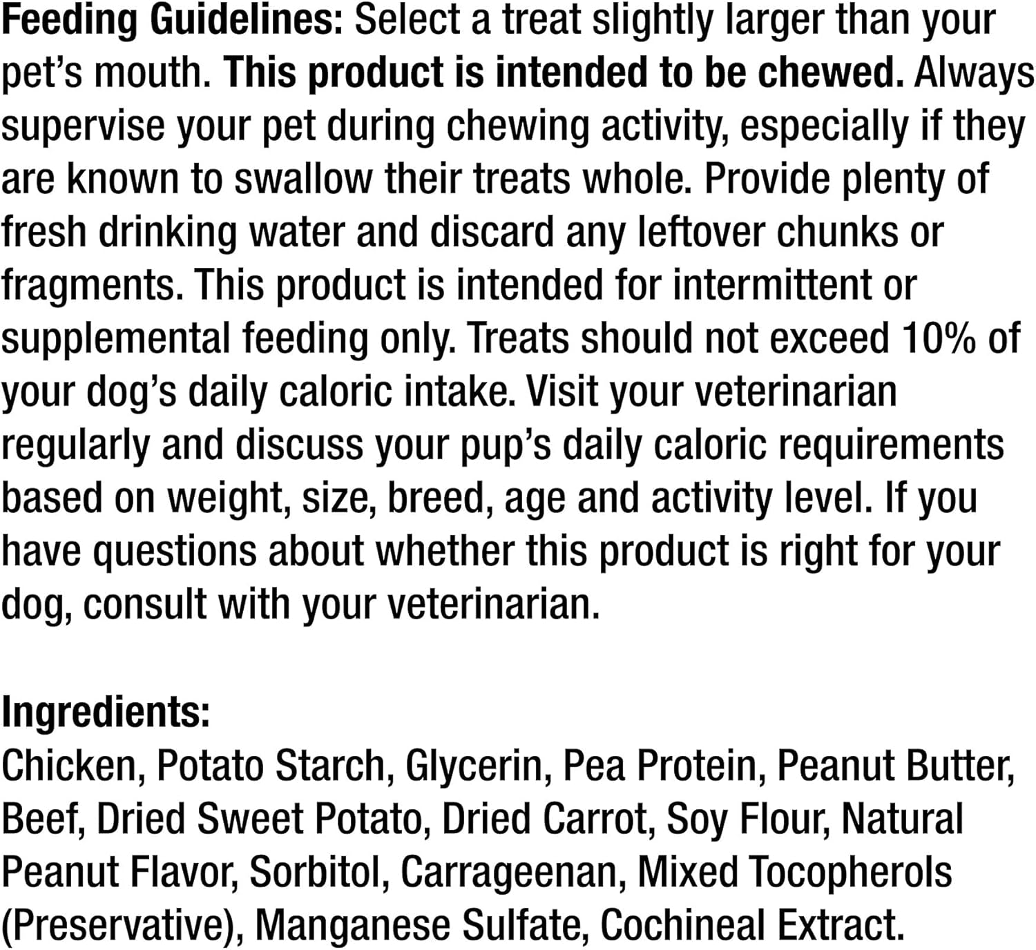 SmartBones No Artificial Colors or Preservatives Rib and Wing Chews, Treat Your Dog to a Fun Shapped Triple Flavor Chew 10 Count (Pack of 1)