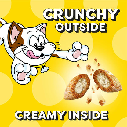 TEMPTATIONS MIXUPS Crunchy and Soft Cat Treats SURFERS' DELIGHT Flavor, (12) 3 oz. Pouches