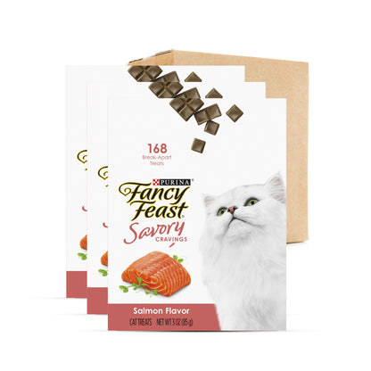 Purina Fancy Feast Natural Cat Treats Variety Pack, Purely Natural - (Pack of 5) 10 ct. Pouches