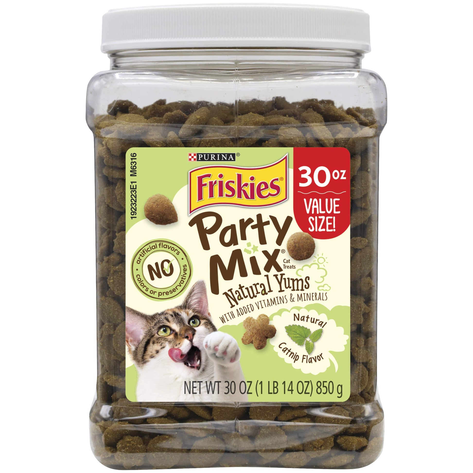 Purina Friskies Cat Treats, Party Mix Seafood Lovers Crunch - (Pack of 6) 6 oz. Pouches