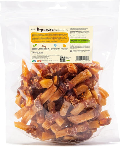 Pet 'n Shape Sweet Potato Chews Jerky Dog Treats - 1 Pound