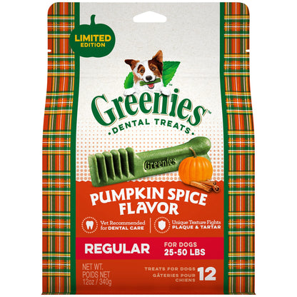 Greenies Original Petite Natural Dental Care Dog Treats, 36 oz. Pack (60 Treats)