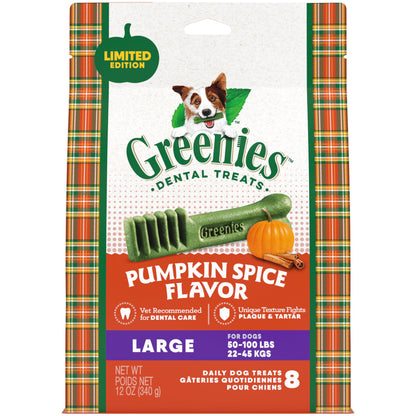 Greenies Teenie Natural Dental Care Dog Treats Blueberry Flavor, 12 oz. Pouch (43 Treats)